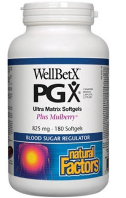 NATURAL FACTORS PGX Plus Mulberry ( 60 sgels)
