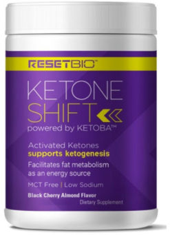ResetBIO Ketone Shift with KetobaT (Black Cherry Almond) 164g