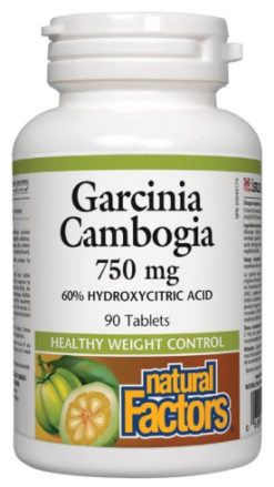 NATURAL FACTORS Garcina Cambogia 750mg (90 tablets)