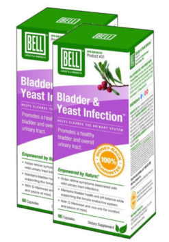 BELL- Bladder & Yeast (60 capsules) 2 pks