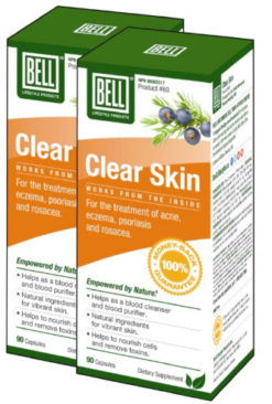 BELL  Clear Skin (90 Capsules) 2 pks