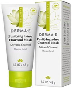 DERMA E Purifying 2 in 1 Charcoal Mask