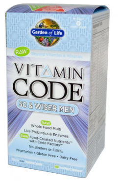 VITAMIN CODE  Men 50&Wiser (60 capsules)