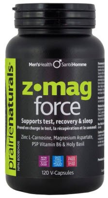 PRAIRIE NATURALS Z-MAG Force ( 120 Capsules)