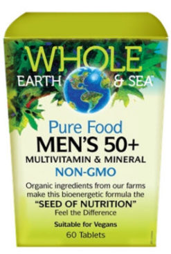 Whole Earth & Sea Men's Multi & Mineral 50+ ( 60 tablets)