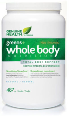 GENUINE HEALTH Greens+ Whole Body (Natural) (487g)