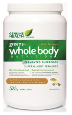 GENUINE HEALTH Greens+ Whole Body Vanilla Chai (525g)