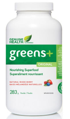 GENUINE HEALTH Greens+ Mixed Berry (283g)