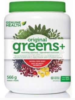 GENUINE HEALTH Greens+ Mixed Berry (566g)