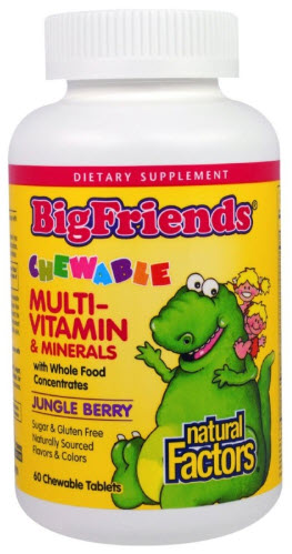 NaturalFactorsBigFriendsMultiVits