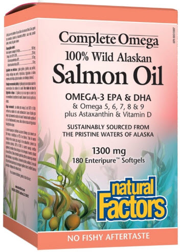 NaturalFactorsCompleteOmegaSalmonOil1300mg