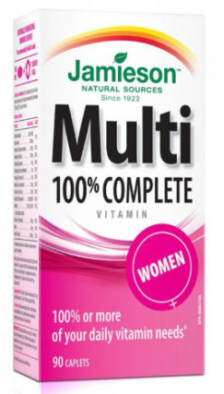 JAMIESON 100% Complete Multi Women ( 90 caplets)